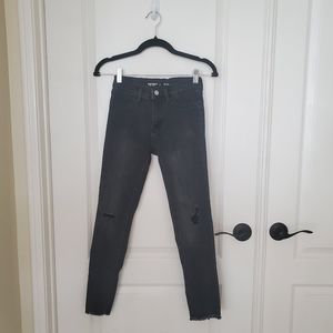 Old Navy Ballerina Jeggings Black Jeans Girls 12